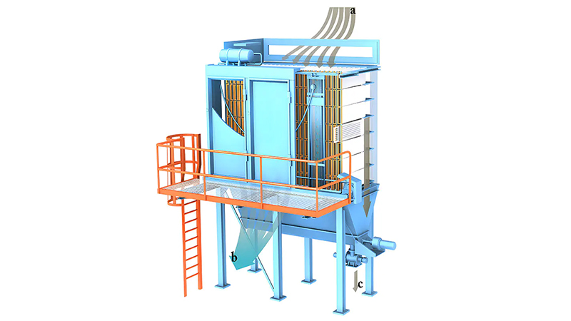 Flat Bag Dust Collector 